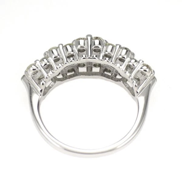 K18WG DIAMOND RING - 2