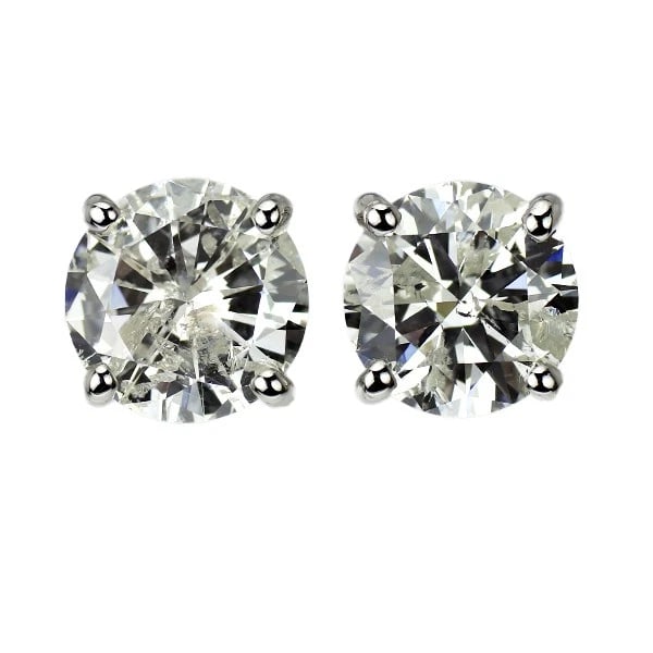 PT900 DIAMOND EARRINGS: Pt900 Diamond Earrings Brand: None Type: piercing Material: Metal Pt900 Main Stone/Creation Natural Color: None Size: Length/Width/Diameter7.1Width/Thickness7.1 Accessories: None Accessori