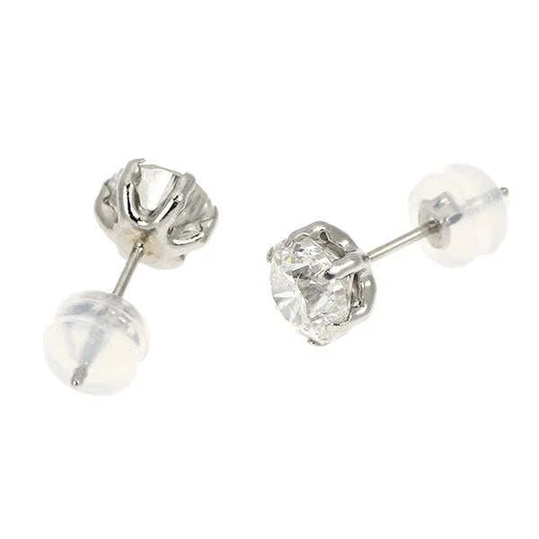 PT900 DIAMOND EARRINGS - 2