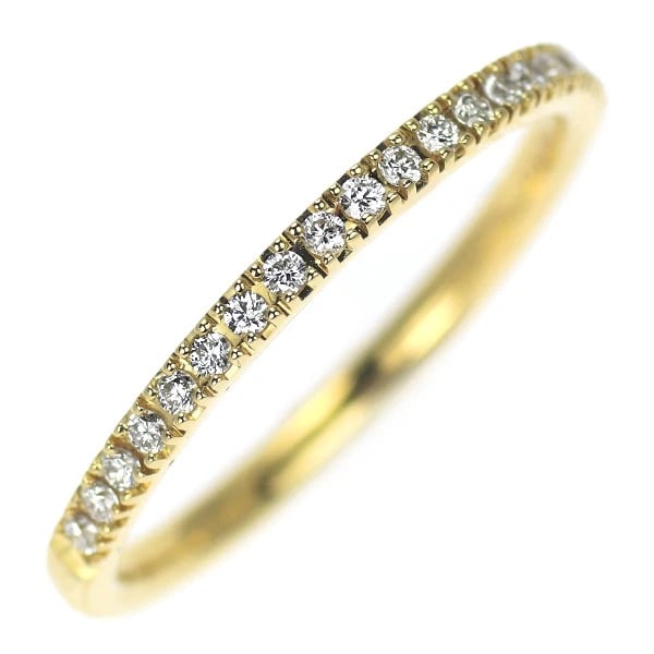 BELSIORA K18YG DIAMOND RING: Belsiora K18YG Diamond Ring Brand: None Type: ring Material: Metal K18YG Main Stone/Creation Natural Color: Gold Size: 4.75 - 5 US Accessories: None Accessories Notice: When purchasing