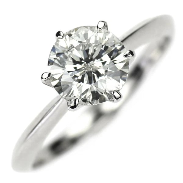 PT950 DIAMOND RING: Pt950 Diamond Ring Brand: None Type: ring Material: Metal Pt950 Main Stone/Creation Natural Color: None Size: 6 US Accessories: None Accessories Notice: When purchasing pre-owned goods, pl