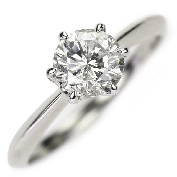 PT950 DIAMOND RING: Pt950 Diamond Ring Brand: None Type: ring Material: Metal Pt950 Main Stone/Creation Natural Color: None Size: 6 US Accessories: None Accessories Notice: When purchasing pre-owned goods,