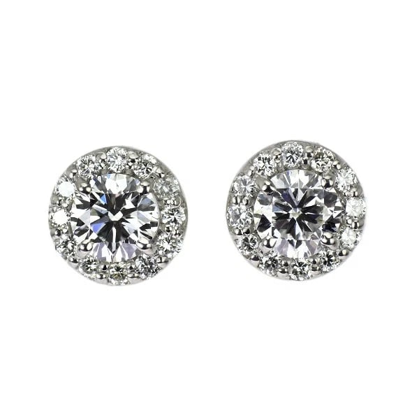 PT950/ PT900 DIAMOND EARRINGS: Pt950/ Pt900 Diamond Earrings Brand: None Type: piercing Material: Metal Platinum Main Stone/Creation Natural Color: None Size: Length/Width/Diameter6.9Width/Thickness6.9 Accessories: None