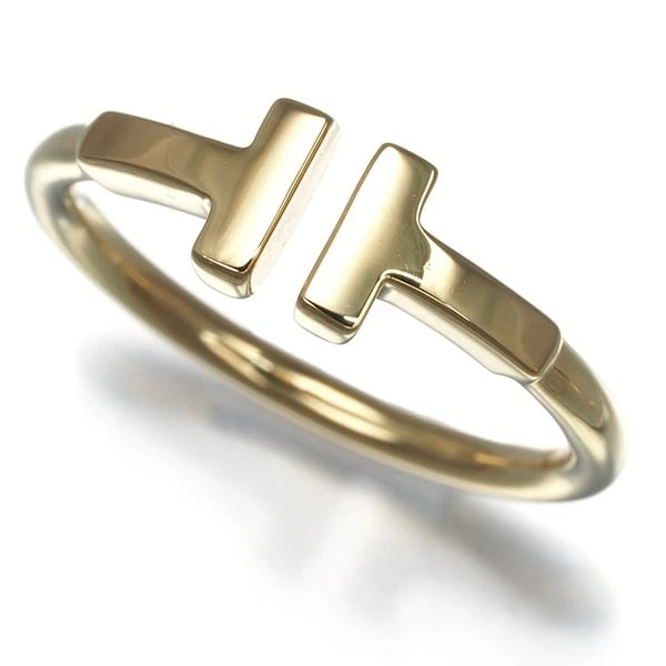 TIFFANY&CO. RING TIFFANY T WIRE 18K 750 YELLOW GOLD (1 of 3)