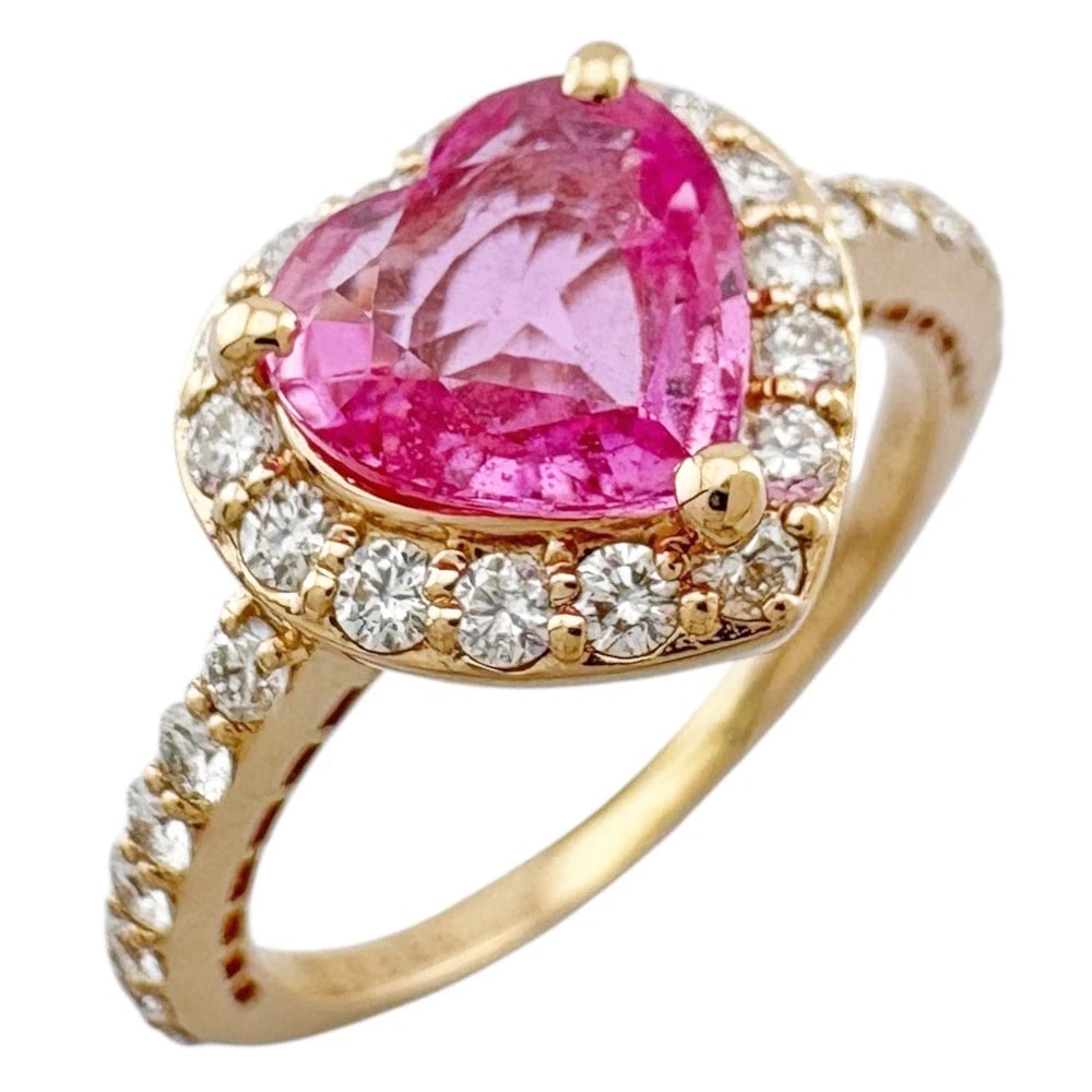 PONTE VECCHIO RING K18 SAPPHIRE DIAMOND (1 of 4)