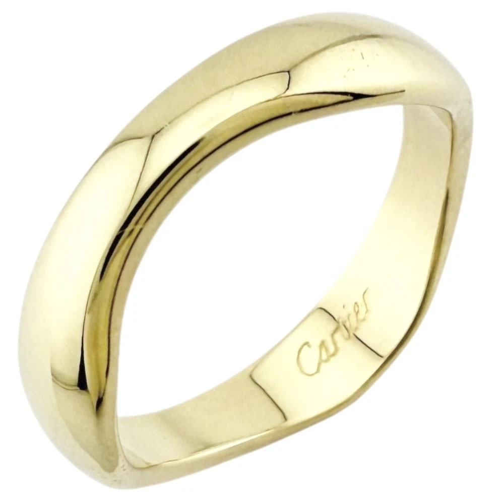 CARTIER RING K18 YELLOW GOLD LOVE ME (1 of 6)