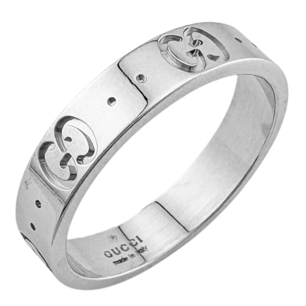 GUCCI RING K18 WHITE GOLD (1 of 5)
