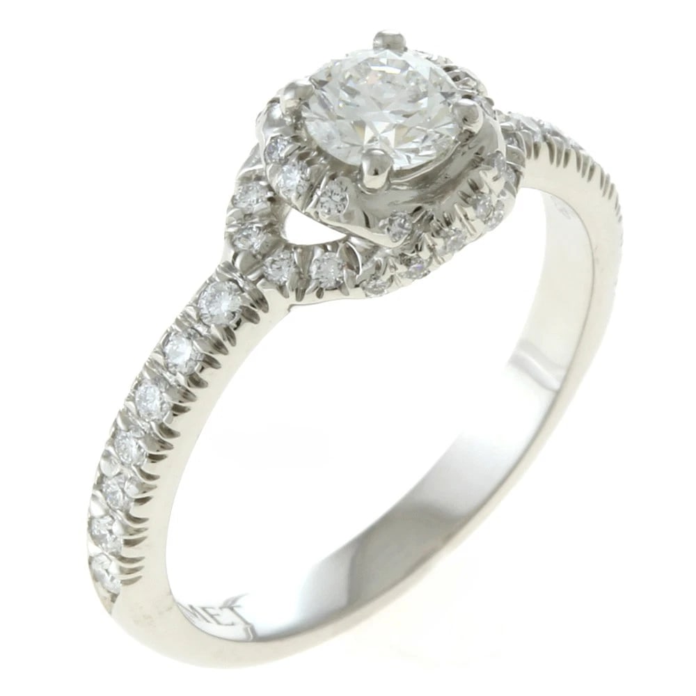 CHAUMET RING PT950PLATINUM DIAMOND (1 of 5)