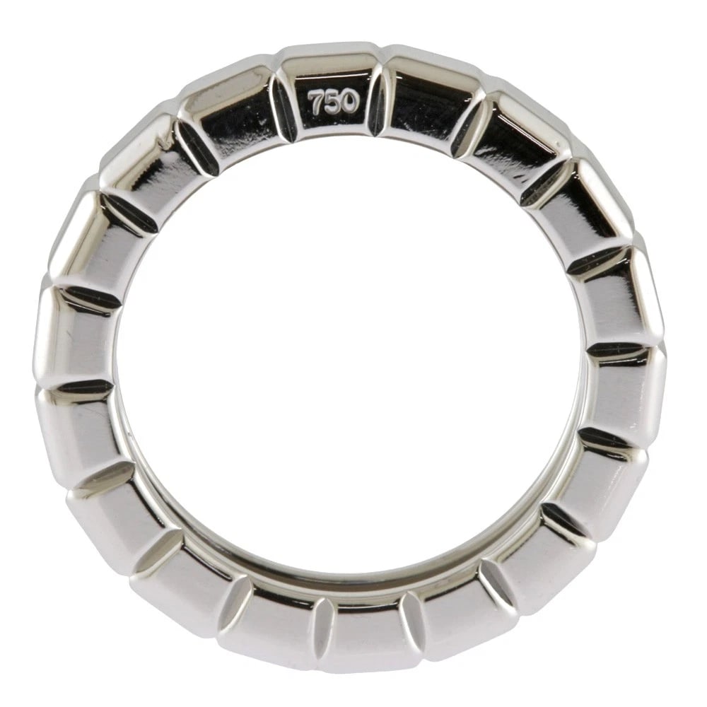 CHOPARD RING K18 WHITE GOLD ICE CUBE - 3