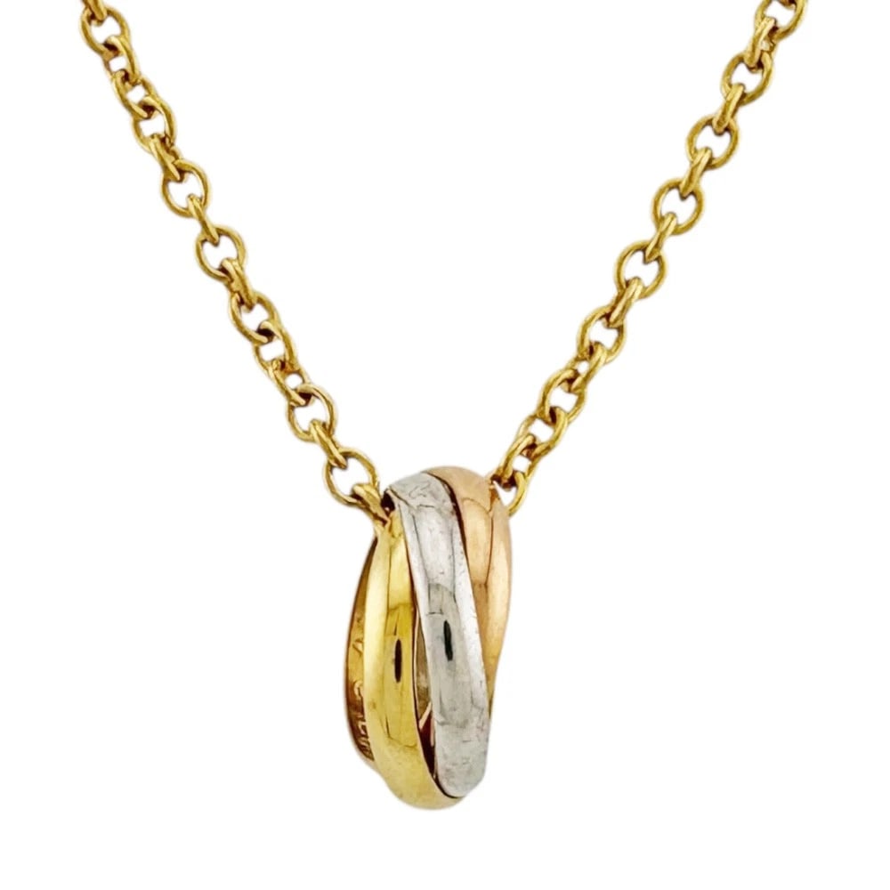 CARTIER NECKLACE K18 YELLOW GOLD K18 PINK GOLD (1 of 6)