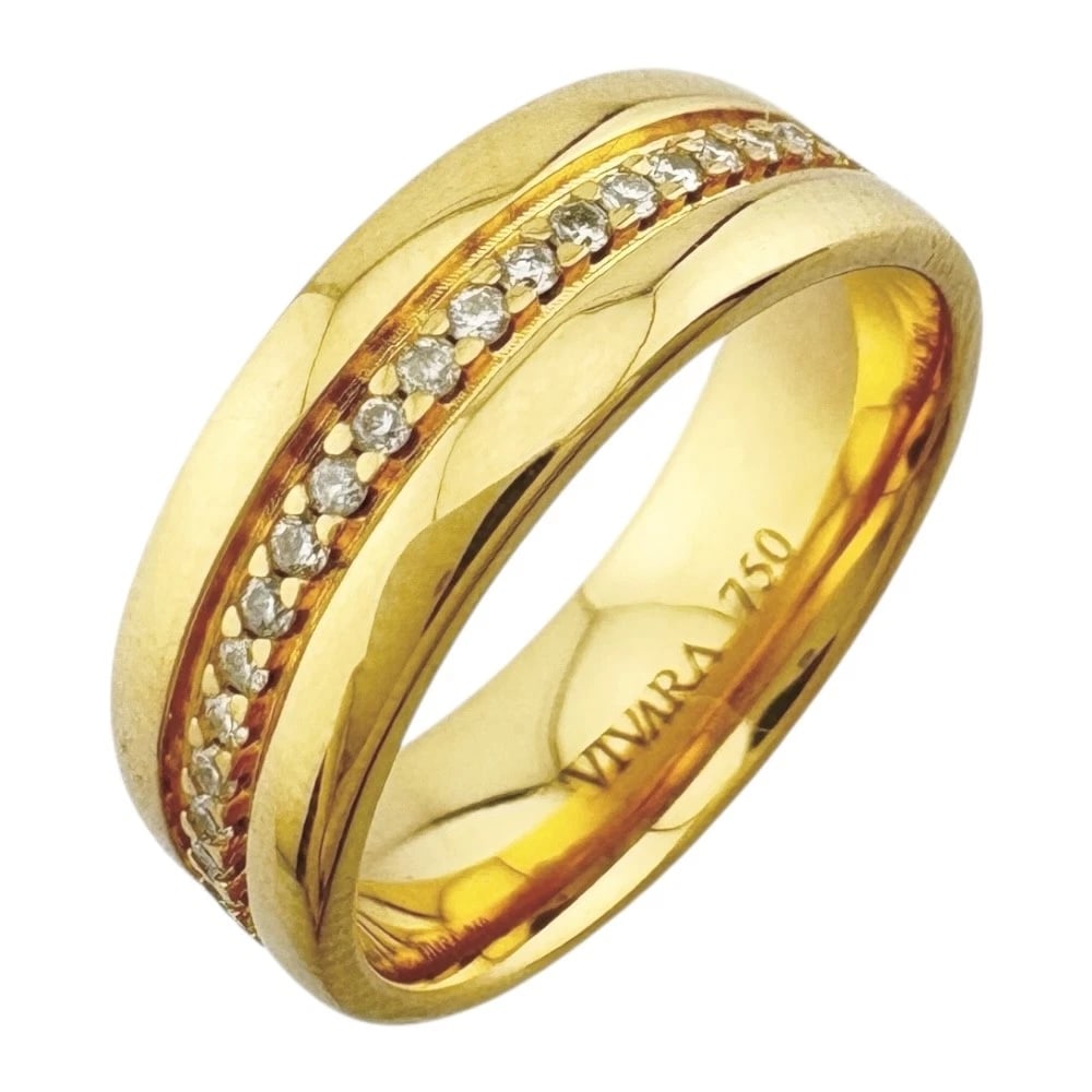 RING K18 YELLOW GOLD DIAMOND: Ring K18 yellow gold diamond Brand: Unbranded Type: Ring Material: K18 yellow gold Main Stone/Creation Natural Color: gold Size: US 5 3/8 Accessories: None Accessories Notice: When purchas