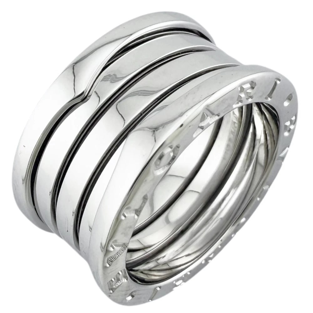 BVLGARI RING K18 WHITE GOLD B-ZERO.1 4 BANDS (1 of 5)