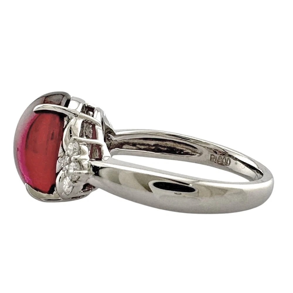 RING PT900PLATINUM DIAMOND - 2