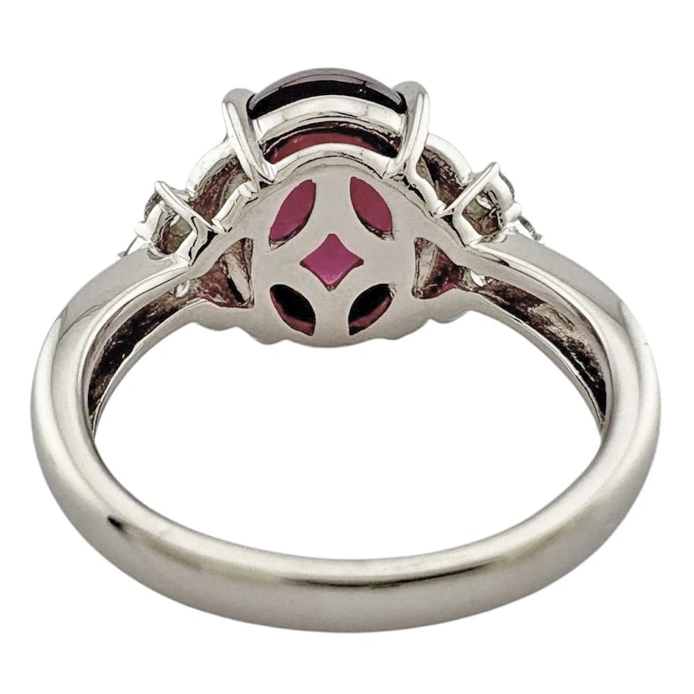 RING PT900PLATINUM DIAMOND - 3