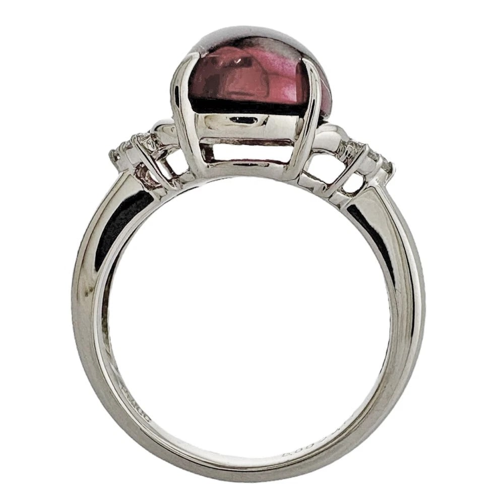 RING PT900PLATINUM DIAMOND - 5