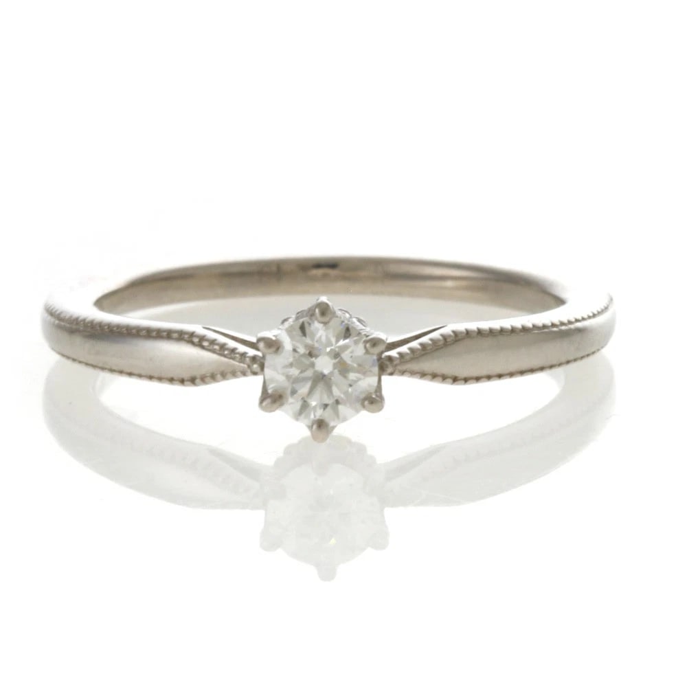 RING PT900PLATINUM DIAMOND - 2