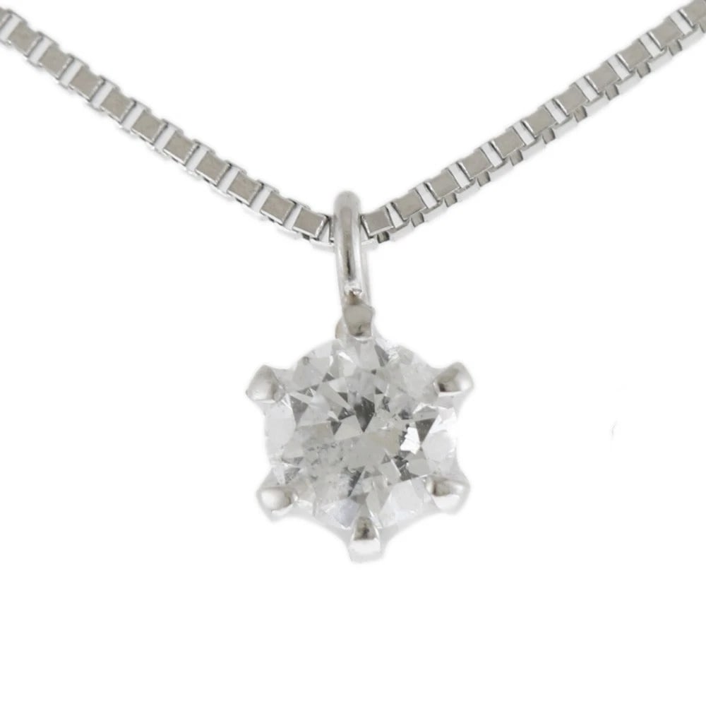 NECKLACE PT900PLATINUM PT850PLATINUM DIAMOND (1 of 5)