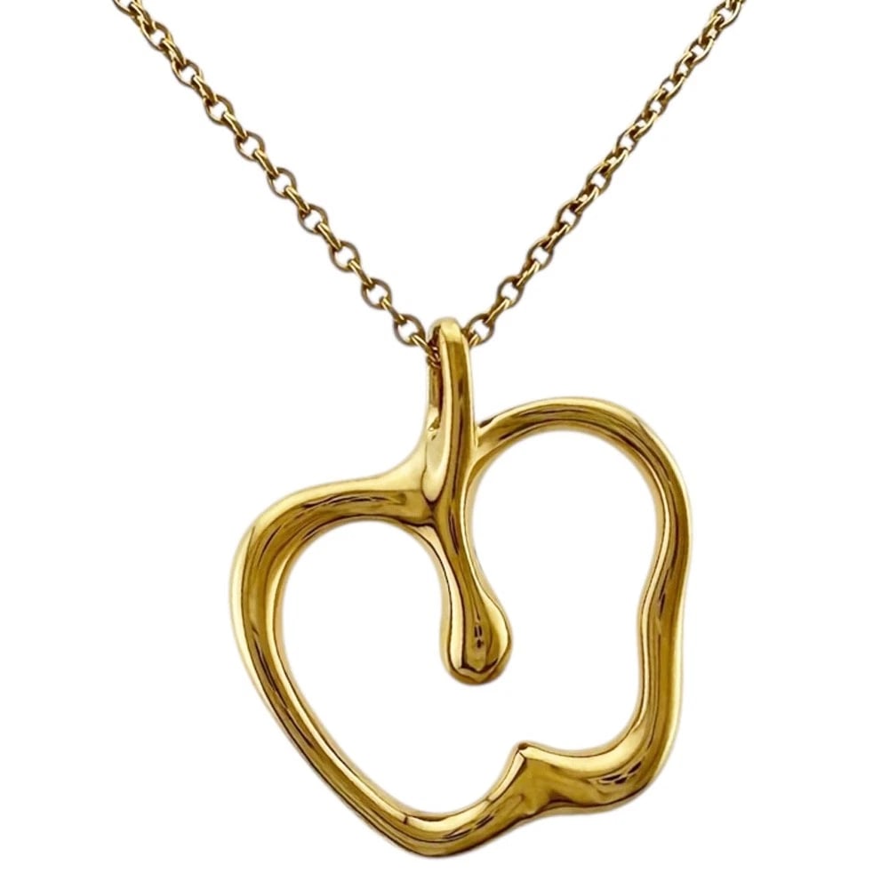TIFFANY&CO. NECKLACE K18 YELLOW GOLD (1 of 8)