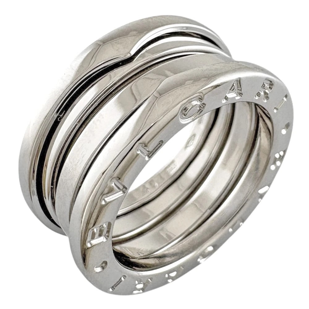 BVLGARI RING K18 WHITE GOLD B-ZERO.1 3 BANDS (1 of 4)