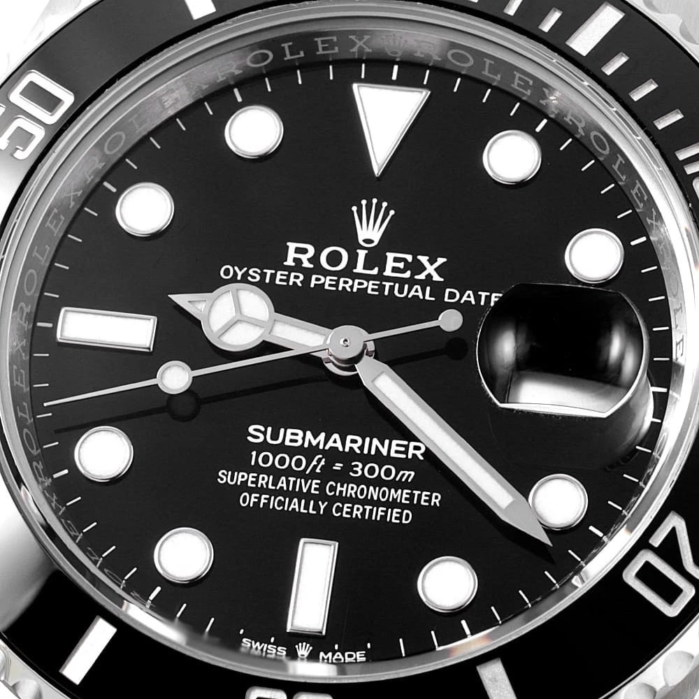 ROLEX SUBMARINER BLACK WATCH - 6