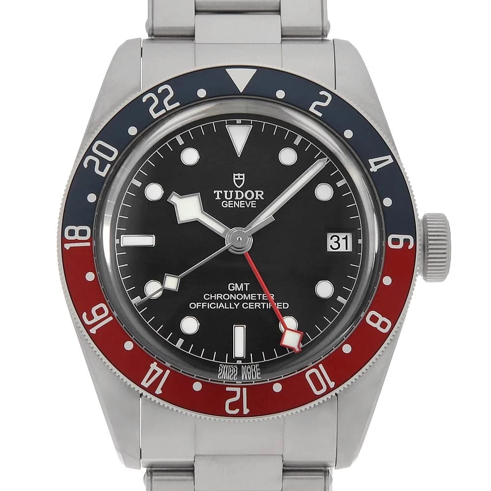 TUDOR HERITAGE BLACK BAY WATCH: TUDOR Heritage Black Bay Watch Brand: TUDOR Type: Wrist watch Material: Band Material Stainless Steel, Case Material Stainless Steel Color: Dial Color Black Size: Band Size 20cm (7.9inch),