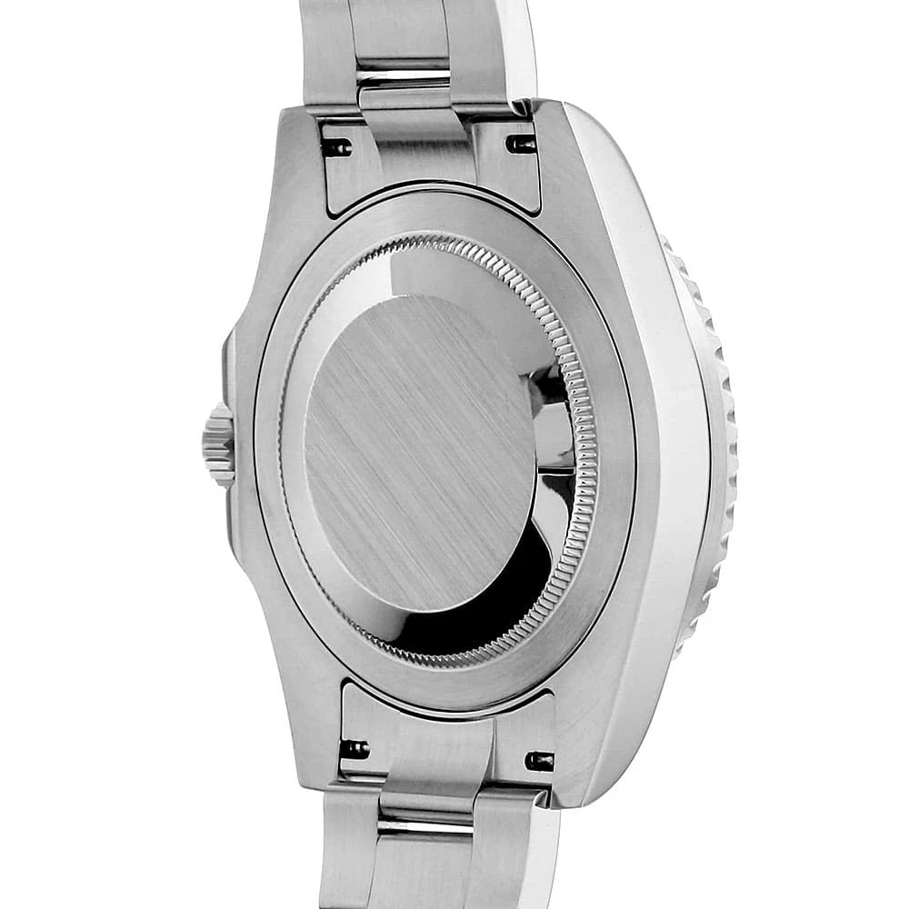 ROLEX GMT MASTER BLACK ROW OYSTER BRACELET SEC WATCH - 4