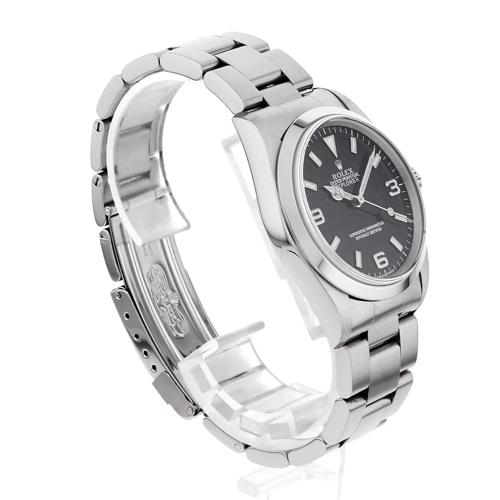 ROLEX EXPLORER BLACK WATCH - 3