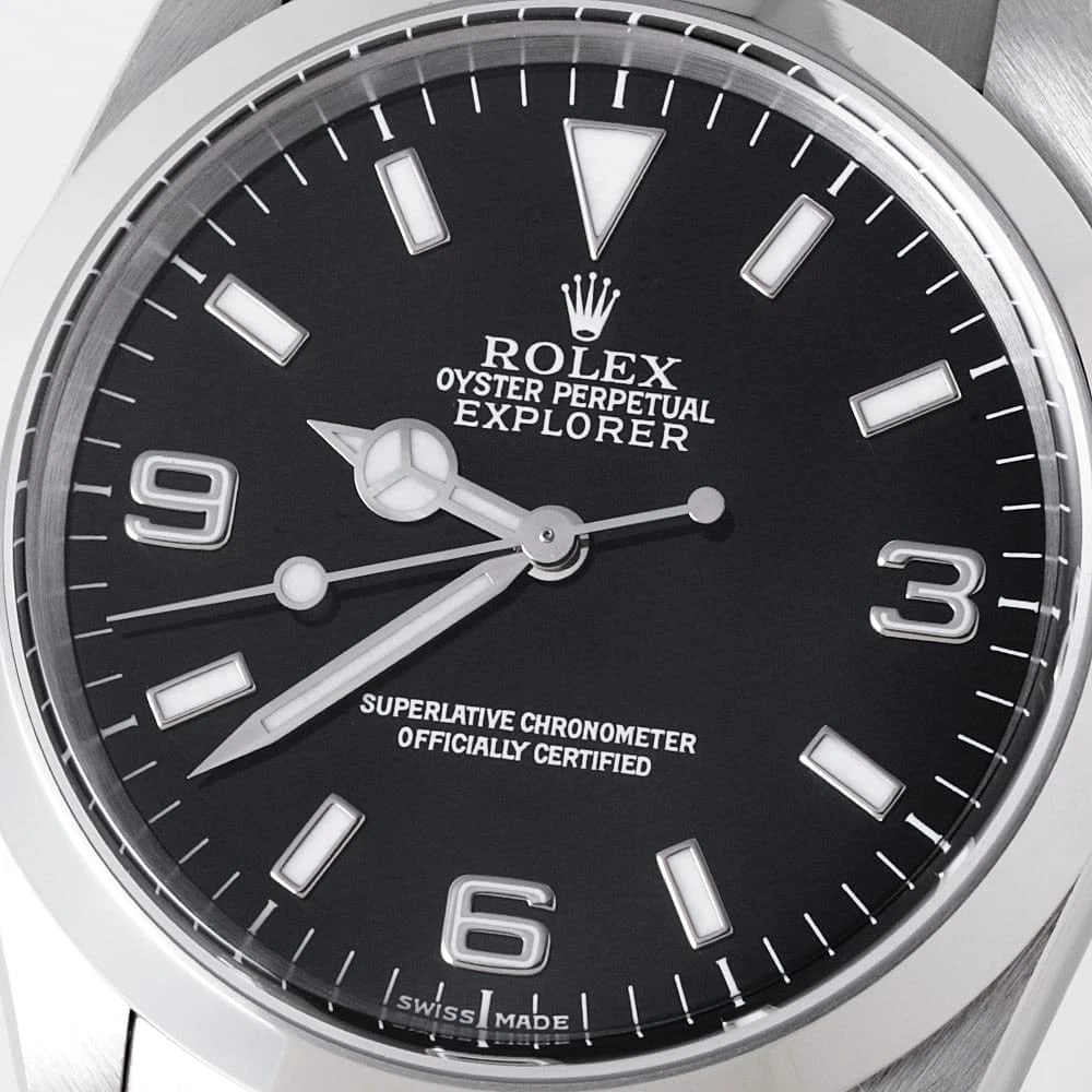 ROLEX EXPLORER BLACK WATCH - 4