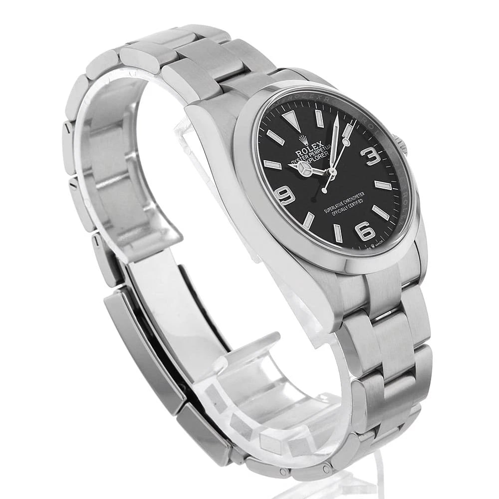 ROLEX EXPLORER BLACK WATCH - 3