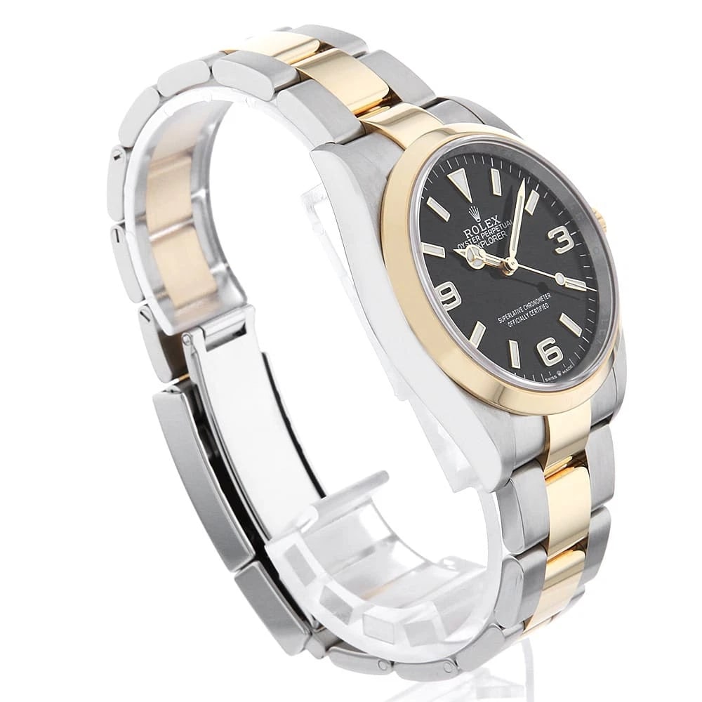 ROLEX EXPLORER BLACK WATCH - 3