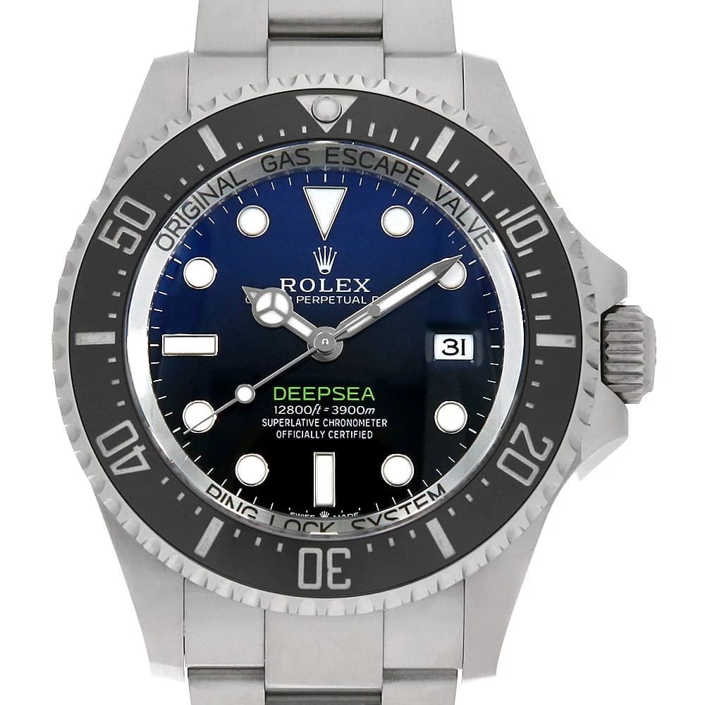 ROLEX DEEP D BLUE SEA DWELLER BLUE SECOND WATCH (1 of 6)