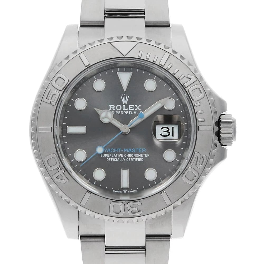 ROLEX YACHT MASTER SLATE SECOND WATCH (1 of 7)