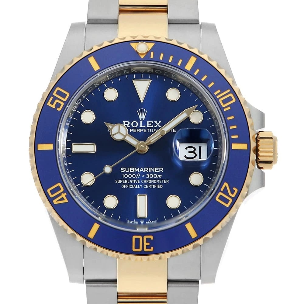 ROLEX SUBMARINER DATE BLUE WATCH (1 of 9)
