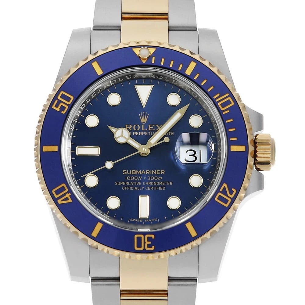 ROLEX SUBMARINER DATE BLUE WATCH (1 of 7)