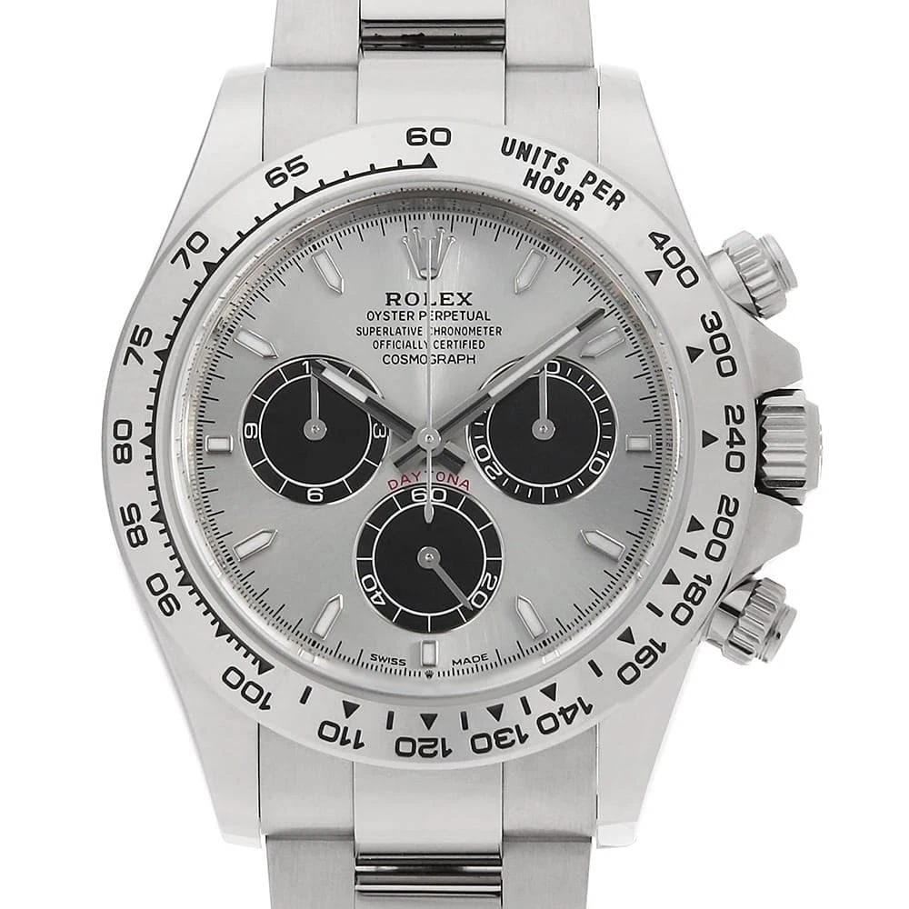 ROLEX COSMOGRAPH DAYTONA STEEL X BLACK WATCH (1 of 8)