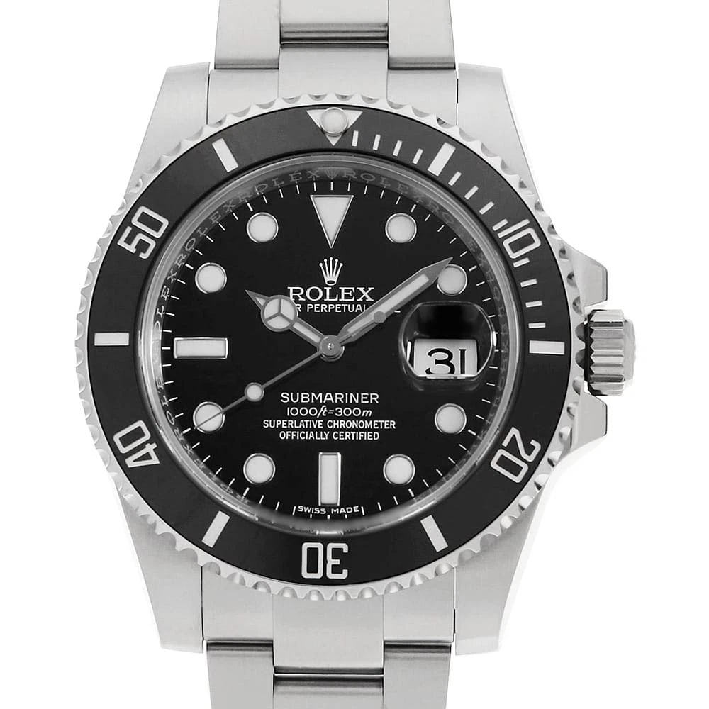 ROLEX SUBMARINER DATE BLACK WATCH (1 of 9)