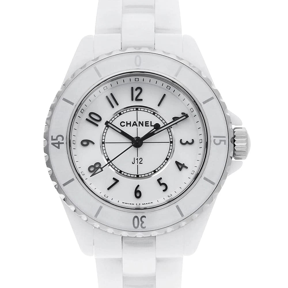 CHANEL J12 WHITE CERAMIC WATCH (1 of 6)