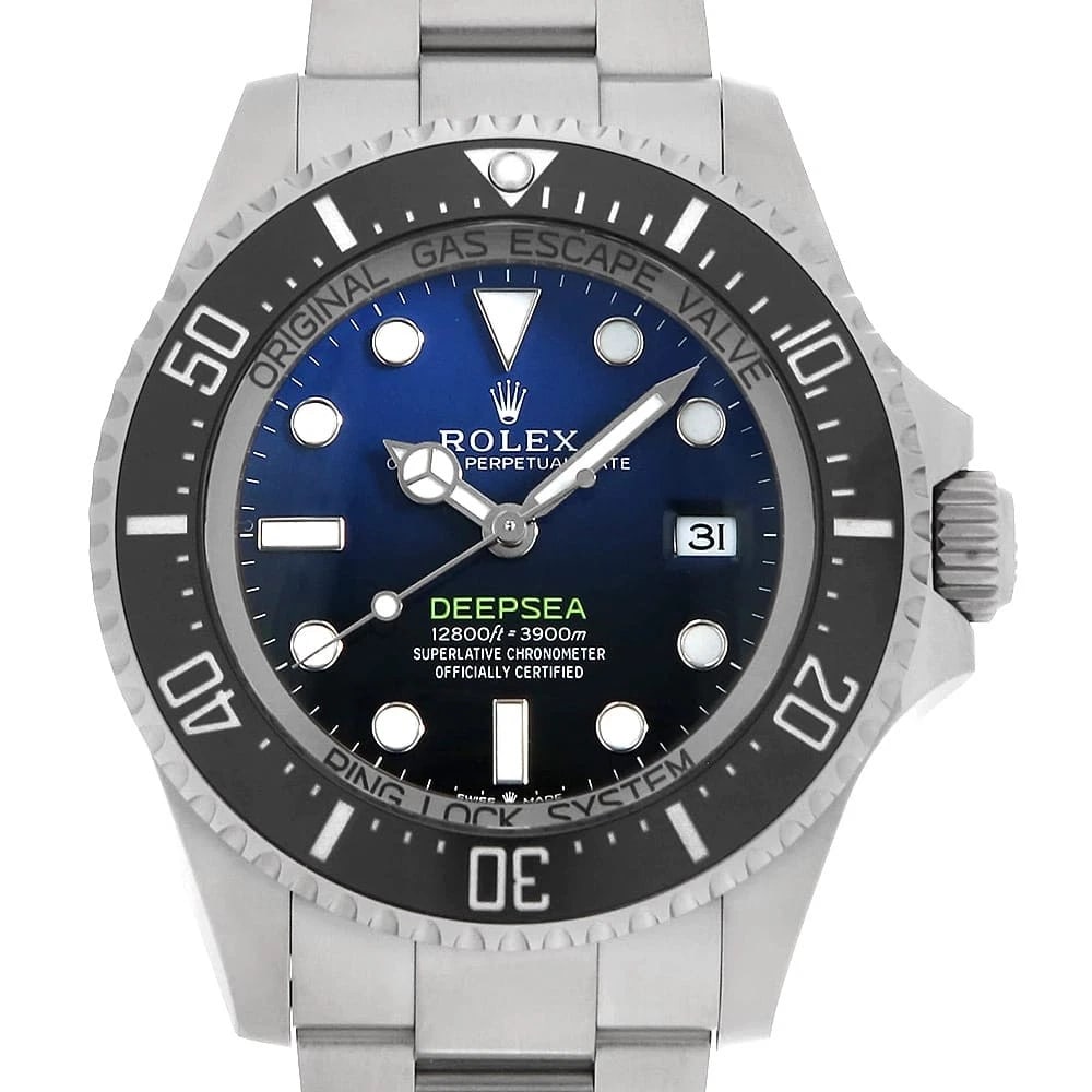 ROLEX DEEP SEA D-BLUE SEA-DWELLER BLUE WATCH (1 of 7)