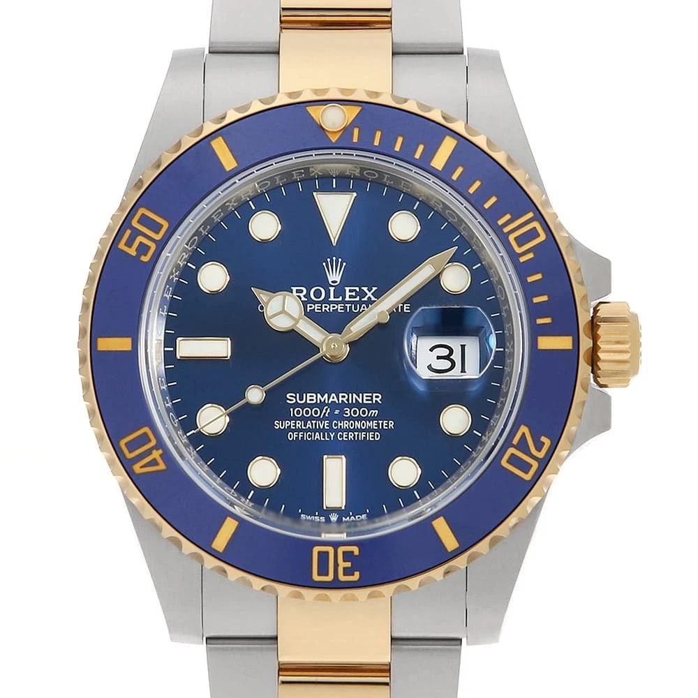 ROLEX SUBMARINER DATE BLUE WATCH (1 of 7)