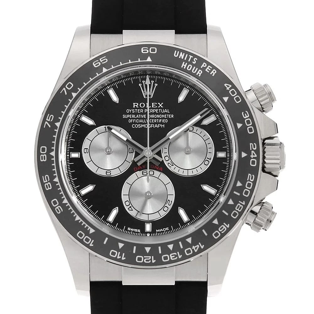 ROLEX COSMOGRAPH DAYTONA BLACK X STEEL WATCH (1 of 7)
