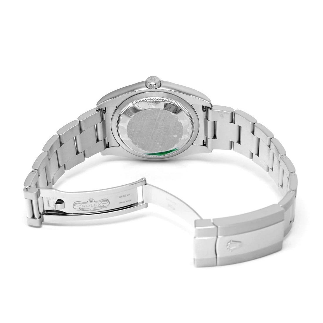 ROLEX DATEJUST SILVER WATCH - 4