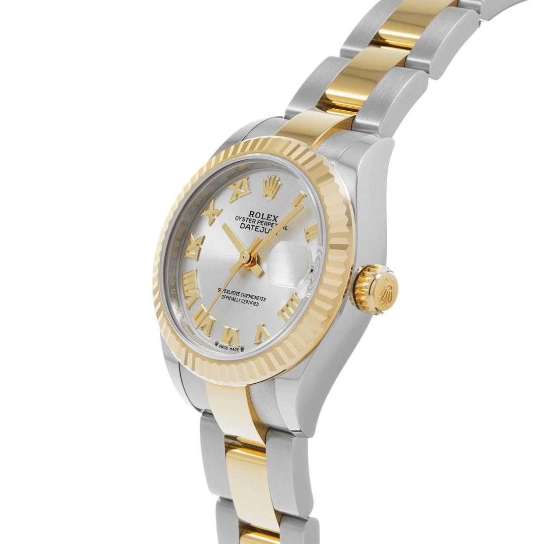 ROLEX DATEJUST SILVER WATCH - 2