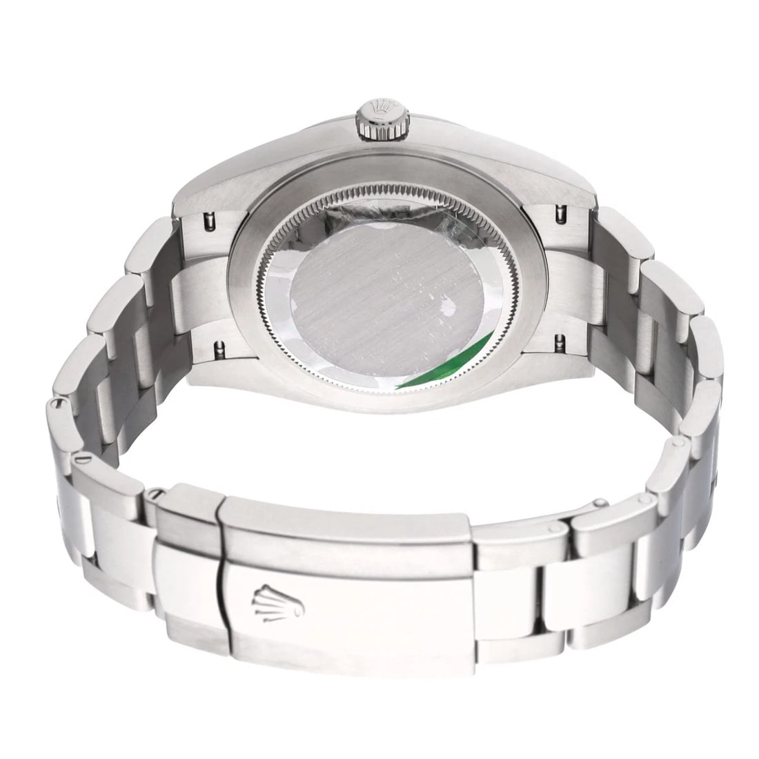 ROLEX DATEJUST SILVER WATCH - 4