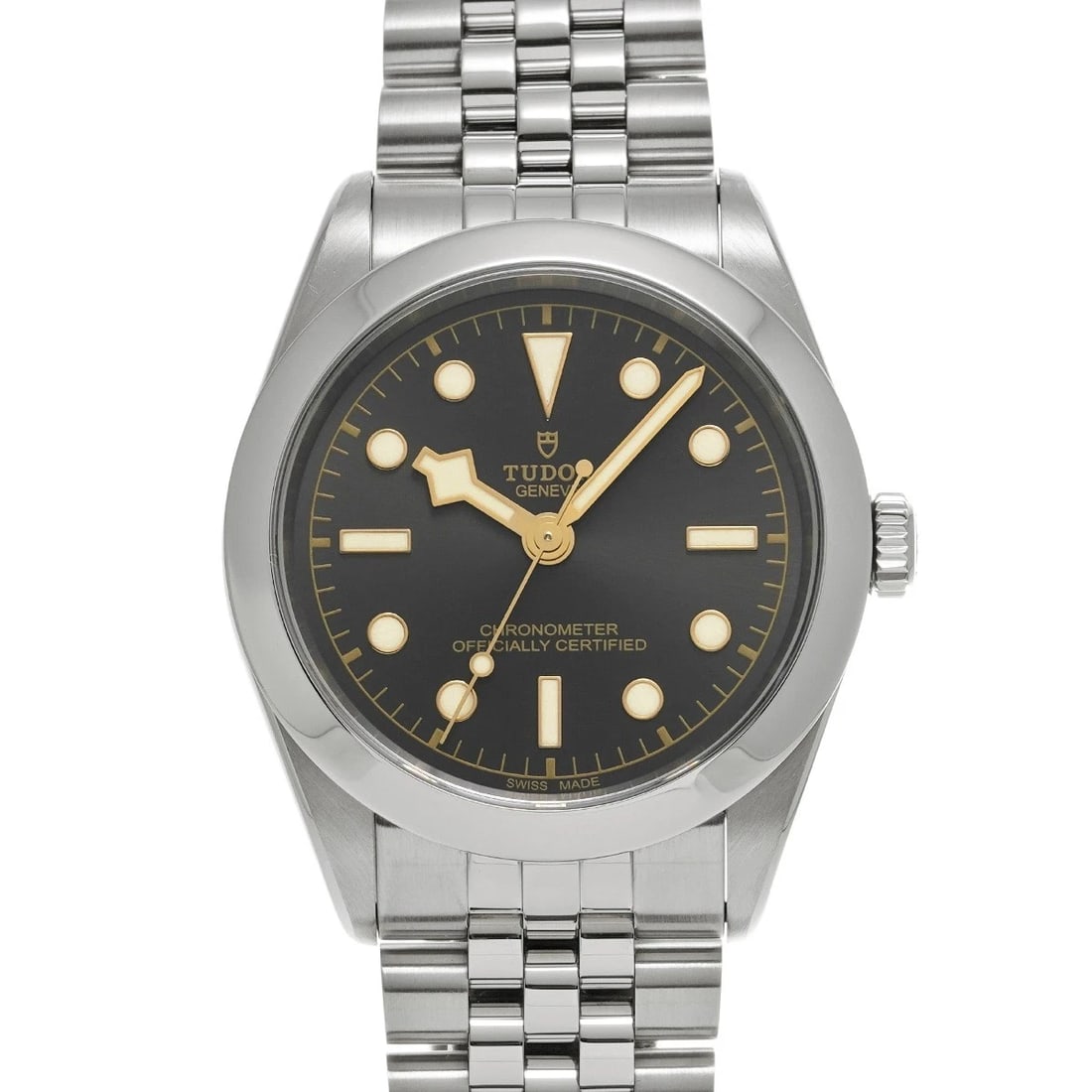 TUDOR BLACK BAY ANTHRACITE GRAY WATCH: TUDOR Black Bay Anthracite gray WATCH Brand: TUDOR Type: Wristwatch Material: Band Material Stainless steel, Case Material Stainless steel Color: Dial Color Anthracite gray Size: Case H/about 39mm