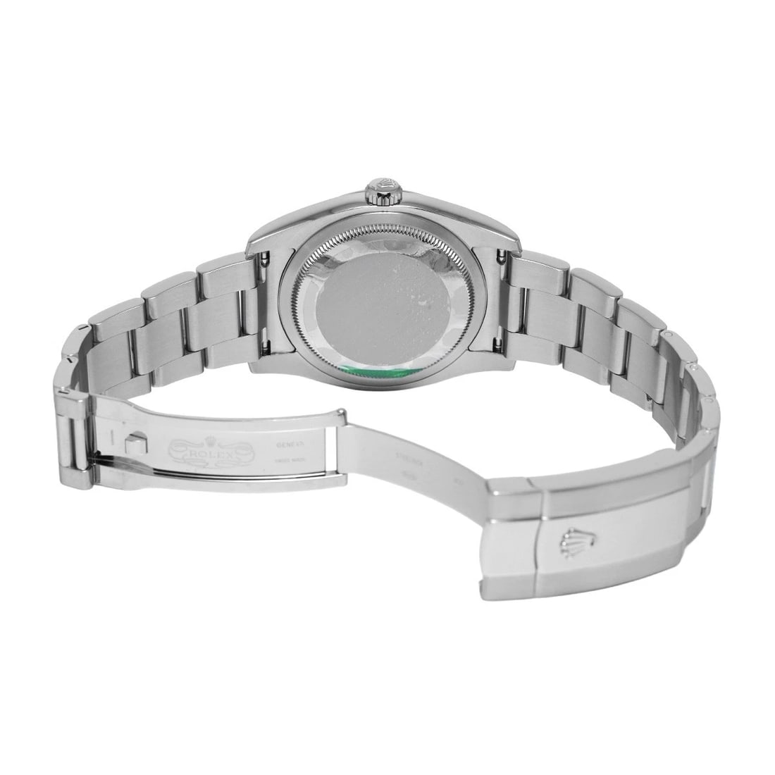 ROLEX DATEJUST SILVER WATCH - 4