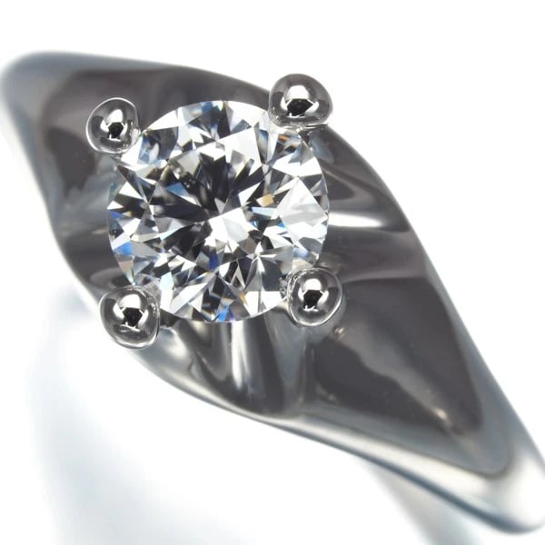 BVLGARI RING DIAMOND T E VVS2 VG CORONA SOLITAIRE PT 950 (1 of 3)