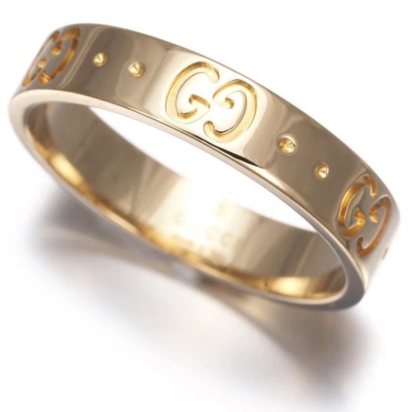 GUCCI RING ICON THIN 18K 750 YELLOW GOLD (1 of 2)