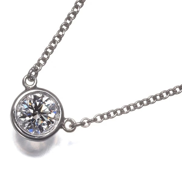 TIFFANY&CO. NECKLACE DIAMOND BY THE YARD 950 PLATINUM (1 of 2)