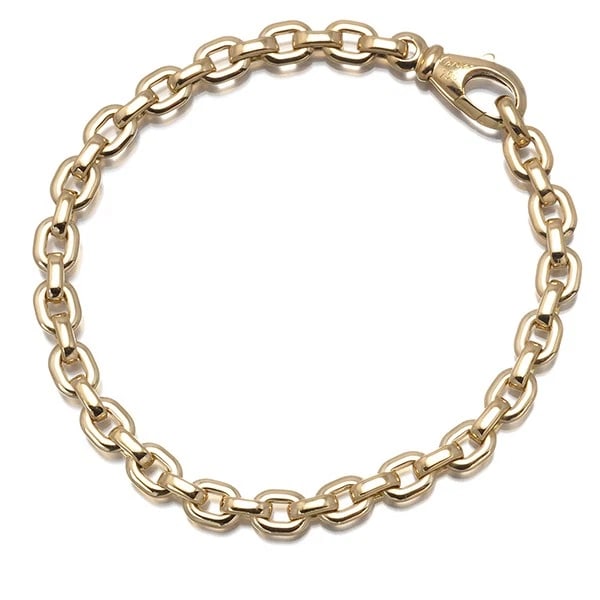 CARTIER BRACELET MEPLAT CHAIN 18K 750 YELLOW GOLD (1 of 2)