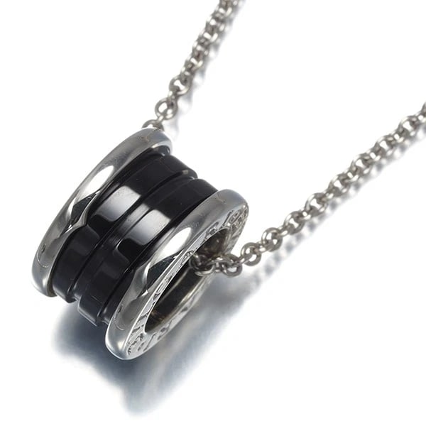 BVLGARI NECKLACE SAVE THE CHILDREN 925 STERLING SILVER/CERAMIC (1 of 2)